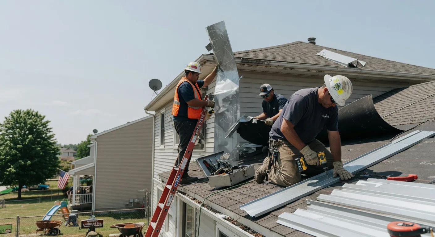Metal Roofing Installation in Grinnell, KS near me